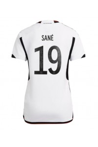 Duitsland Leroy Sane #19 Voetbaltruitje Thuis tenue Dames WK 2022 Korte Mouw
